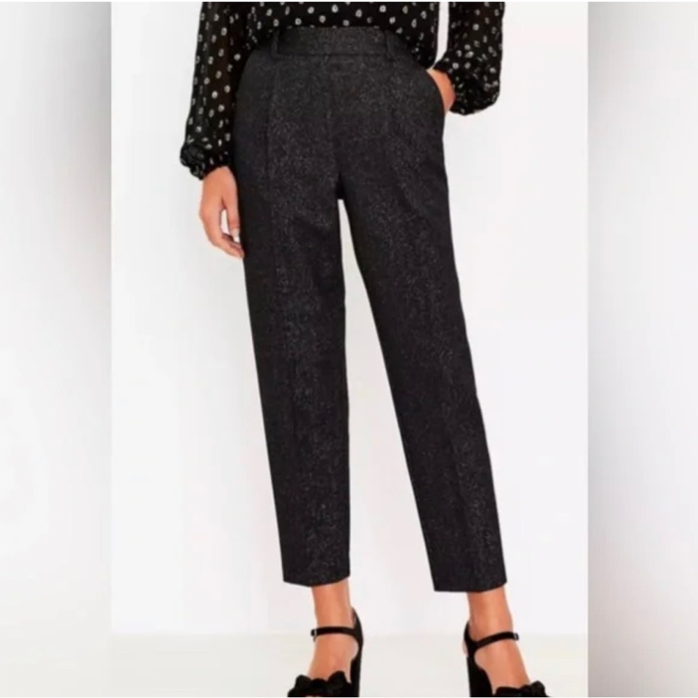 Brand New Loft Pull On Shimmer Ankle Pants Size Large